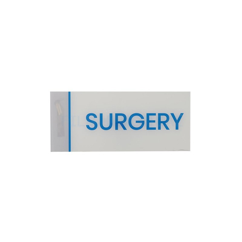 Small Surgery Sign